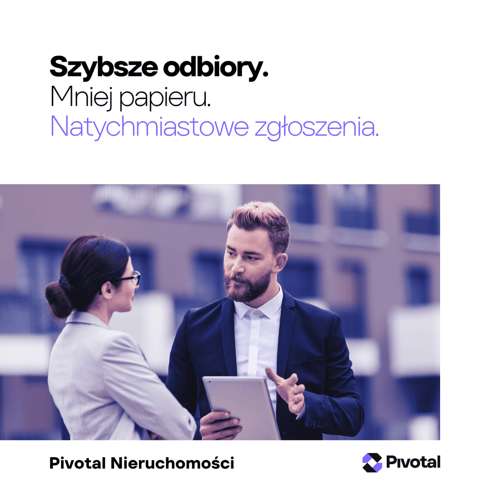 Cyfrowy odbiór mieszkania od dewelopera z elektronicznym protokołem i zgłaszaniem usterek w czasie rzeczywistym.