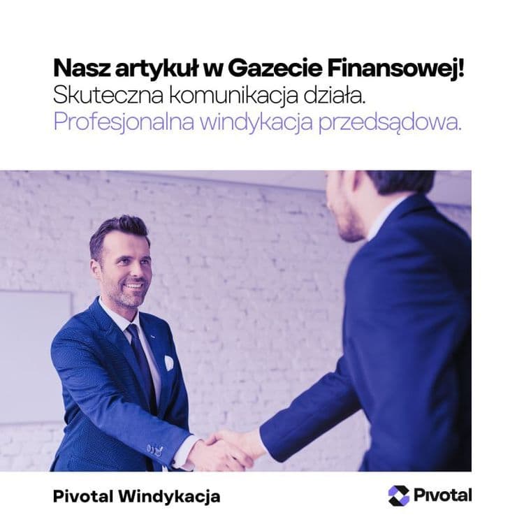 Nasz artykuł w Gazecie Finansowej